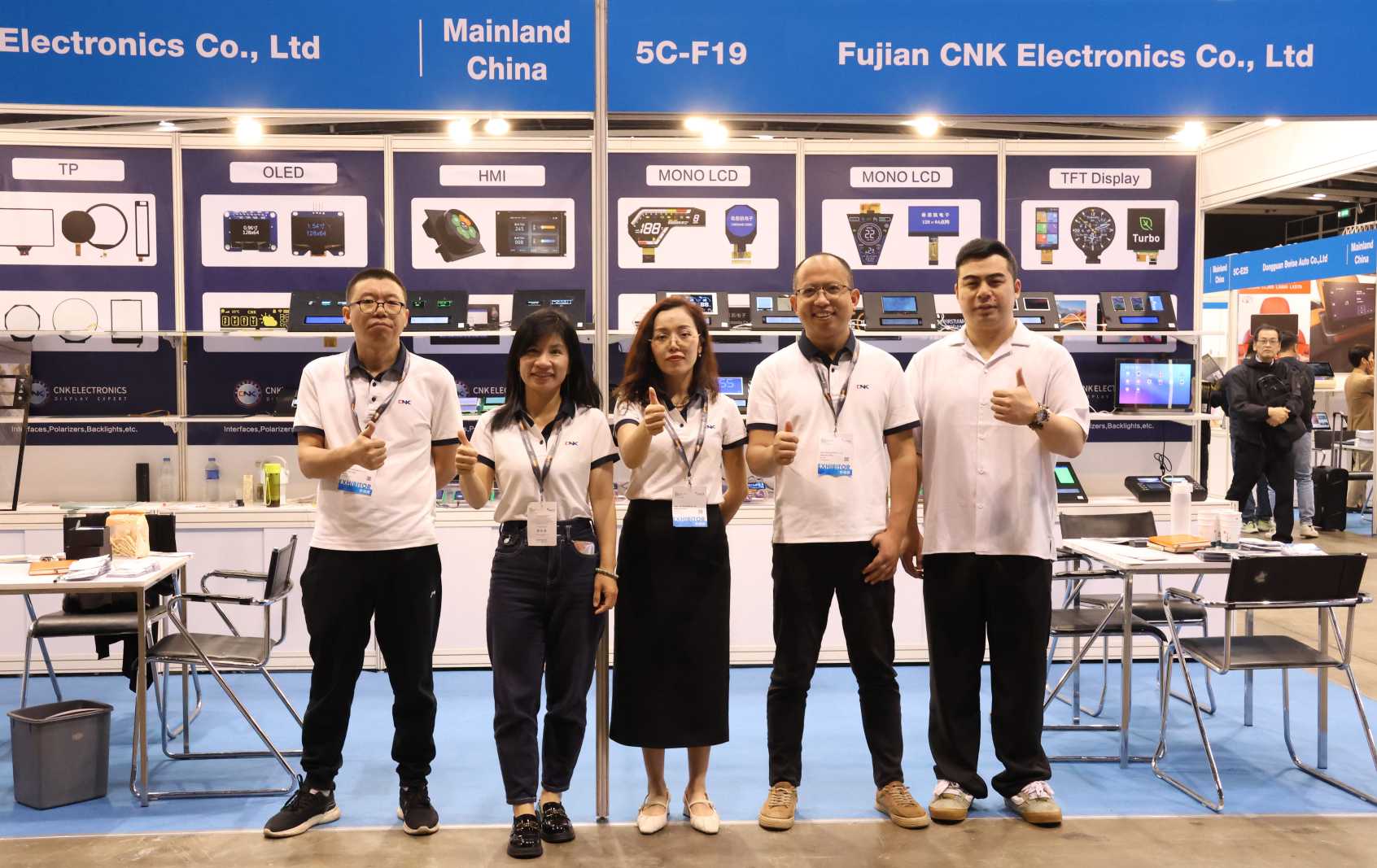 Η CNK Electronics παρουσιάζει καινοτόμες τεχνολογίες οθόνης στην εαρινή έκθεση ηλεκτρονικών του Χονγκ Κονγκ 2025