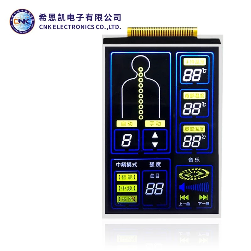 7 οθόνη LCD τμήματος