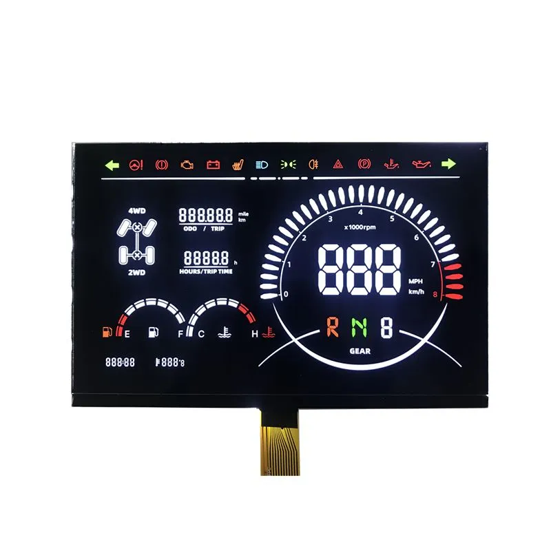 Μονάδα εμφάνισης LCD τμήματος LCD